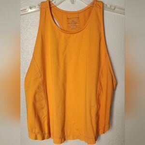 🔥Papaya Active Racer back Crop Top Tank  Orange size M